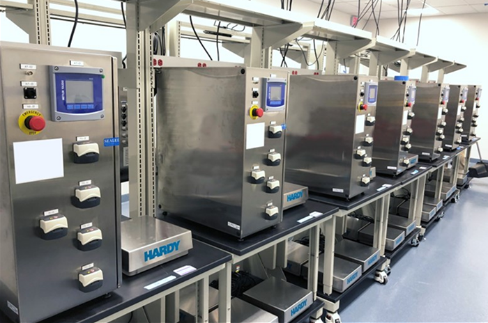 Line of OpenBIO Bioreactor Controls 