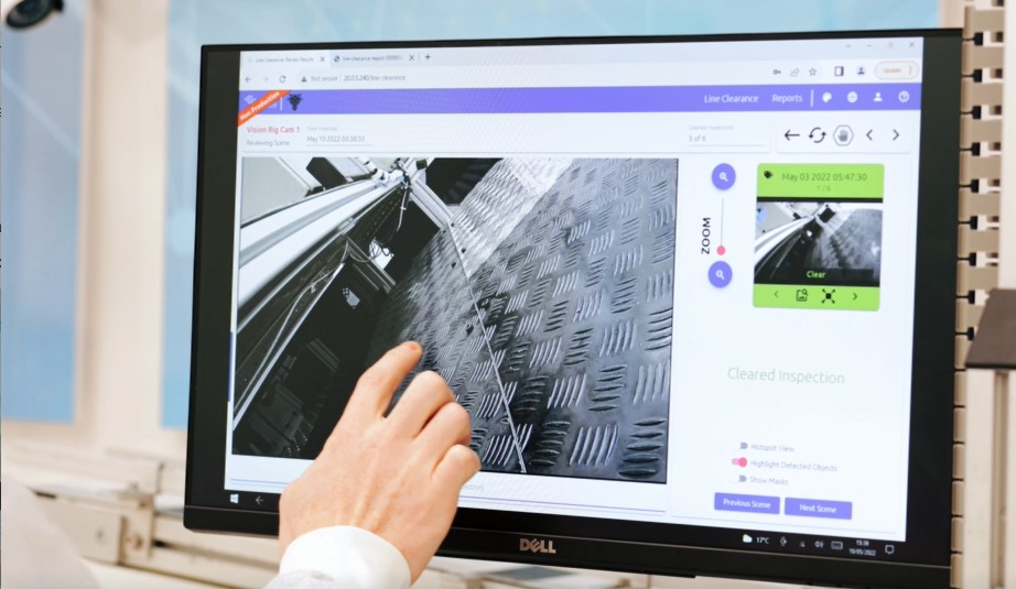LineClearance Screen_Positive Inspection