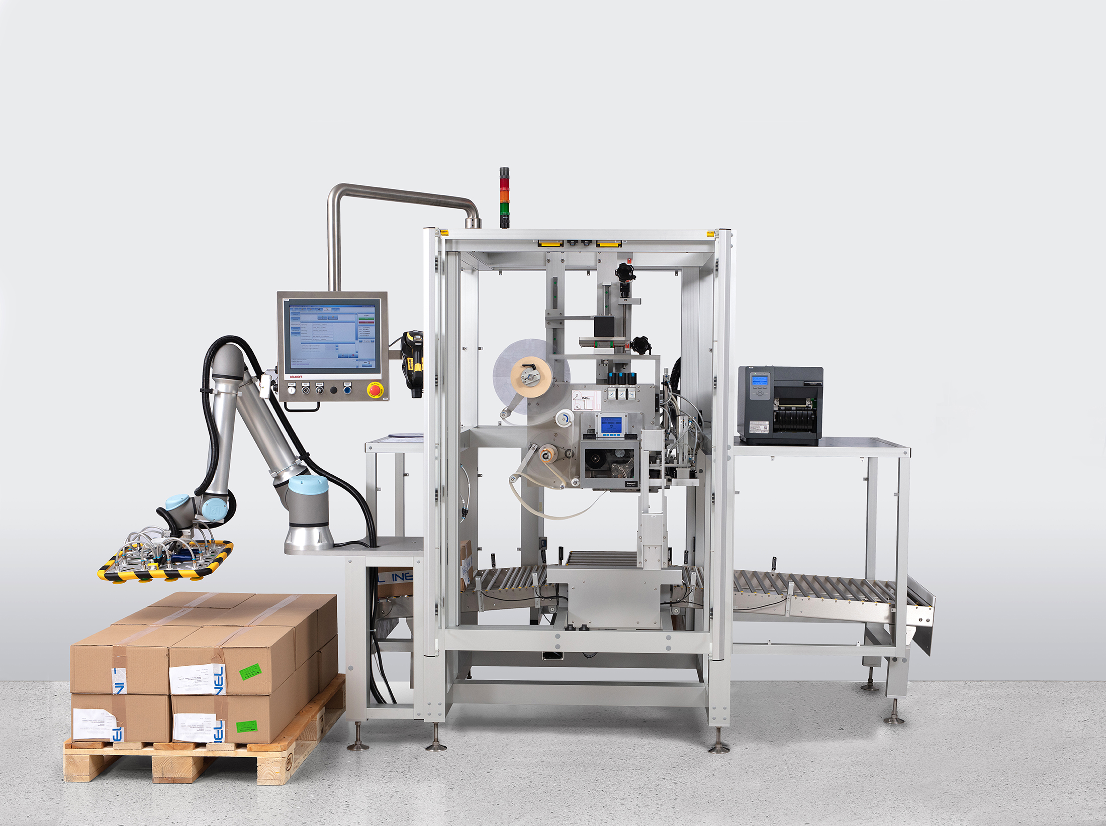 Aggregation & Palletizing Machine