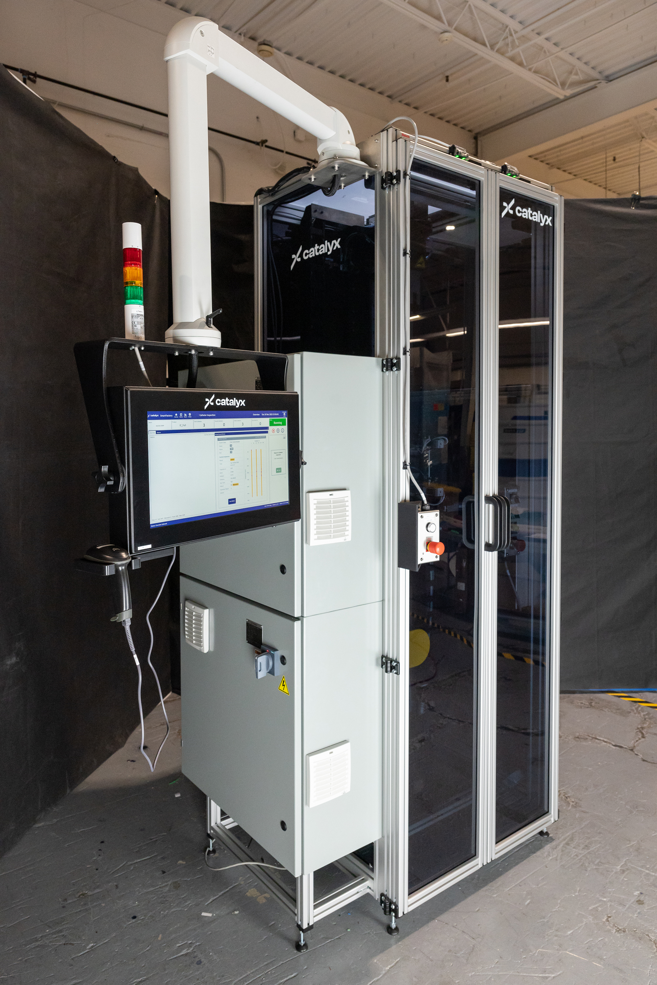 Catheter Inspection Machine