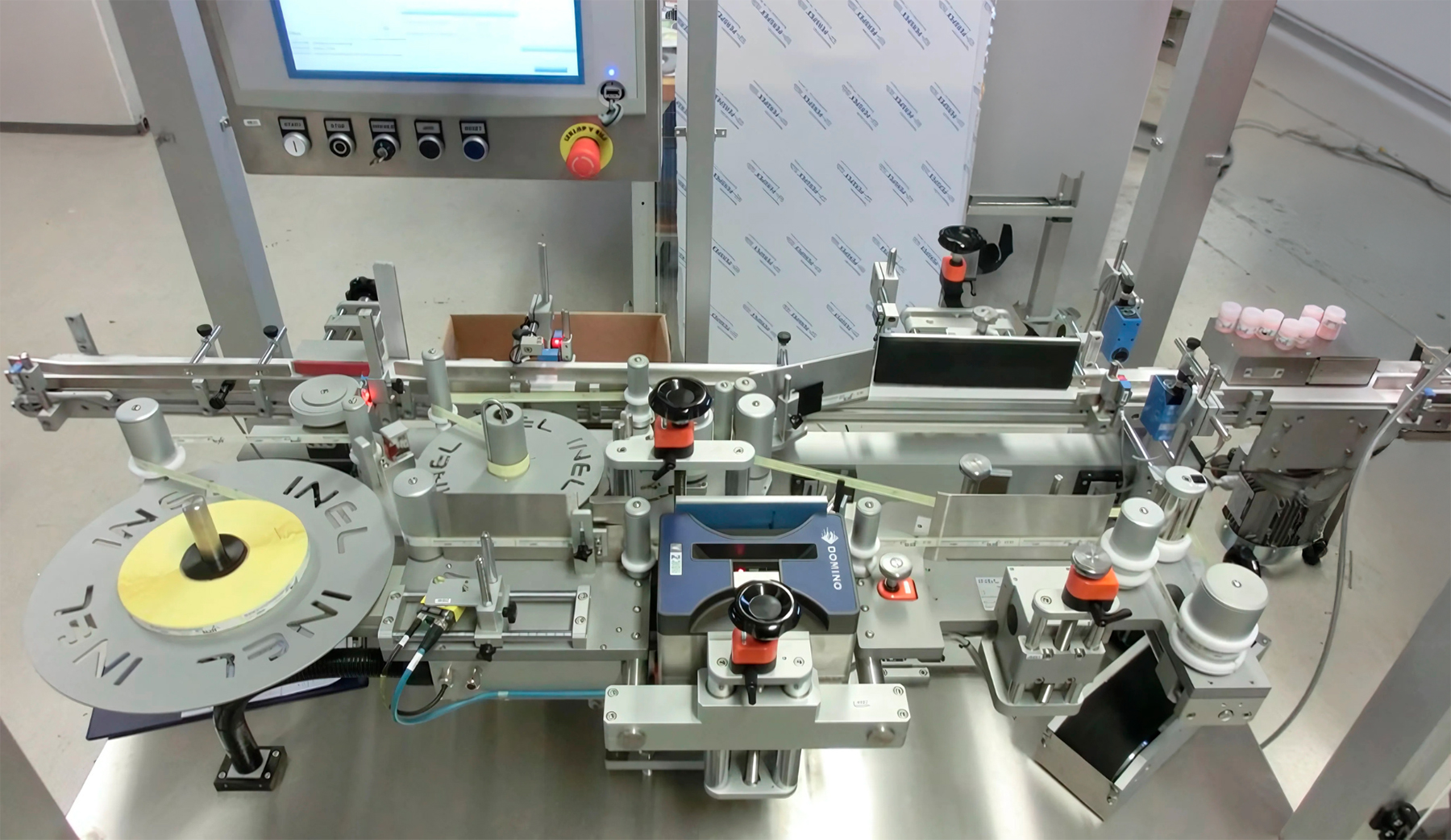 Linear Bottle Labeling System