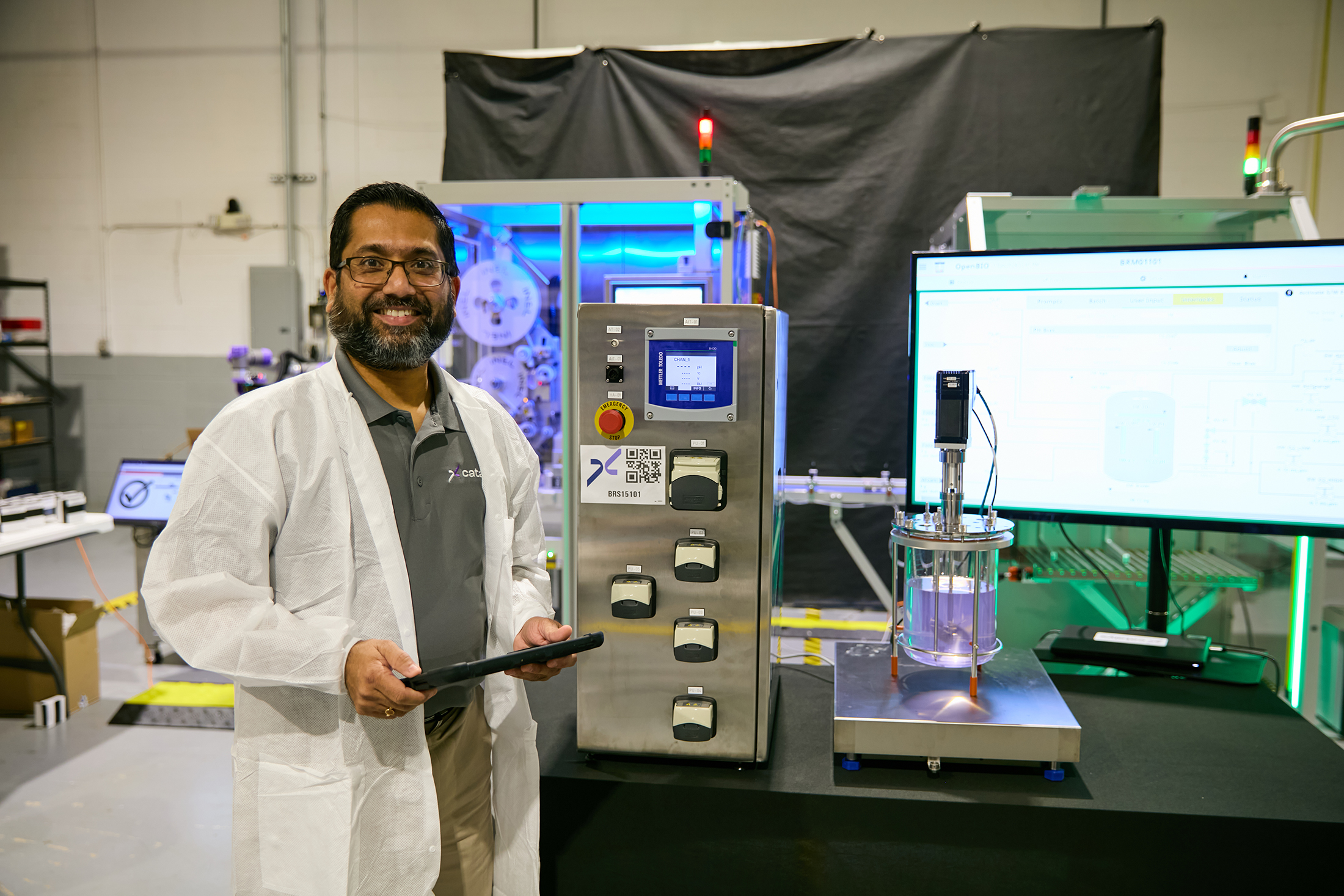 OpenBIO bioreactor control Adwait