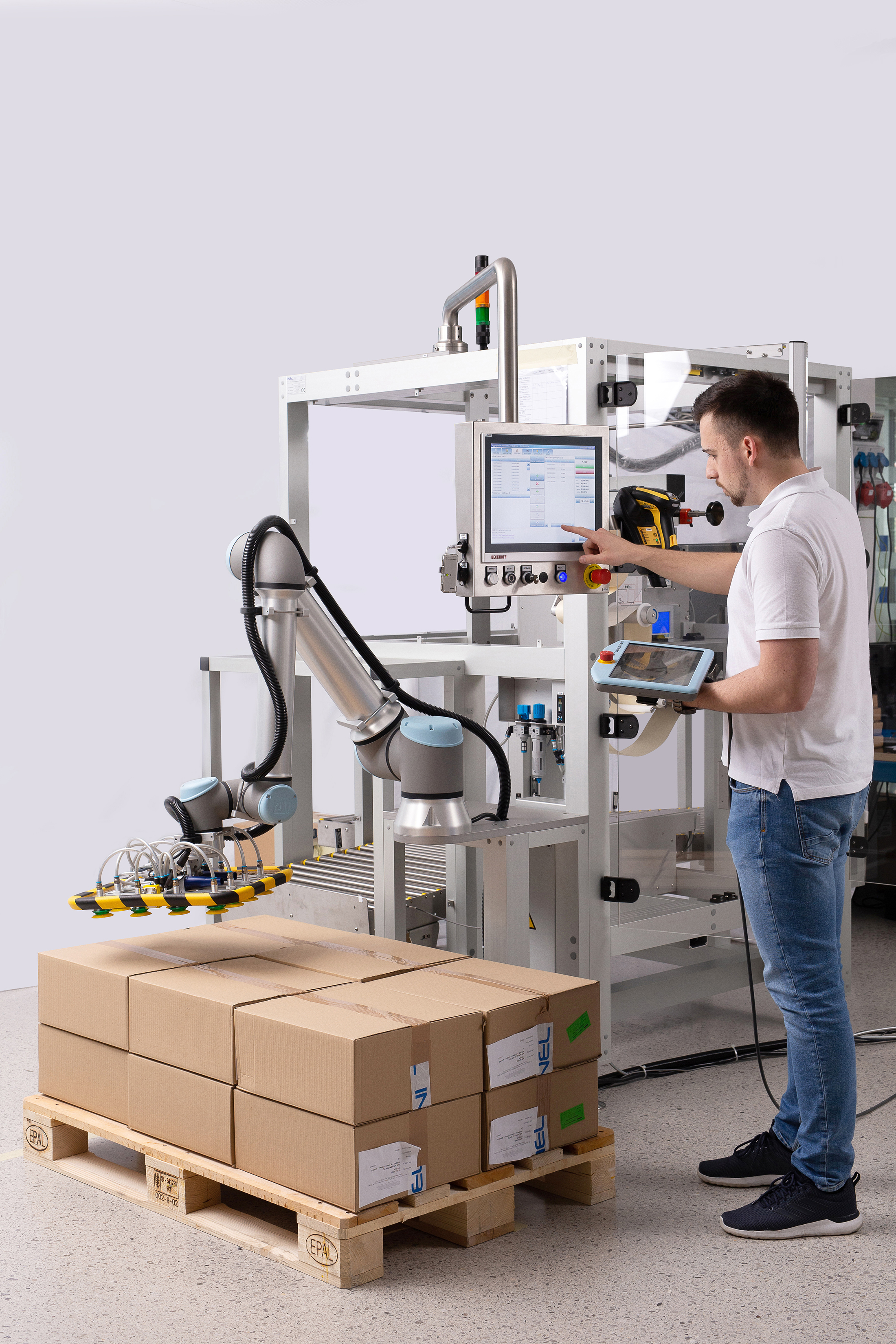 robotic palletizer